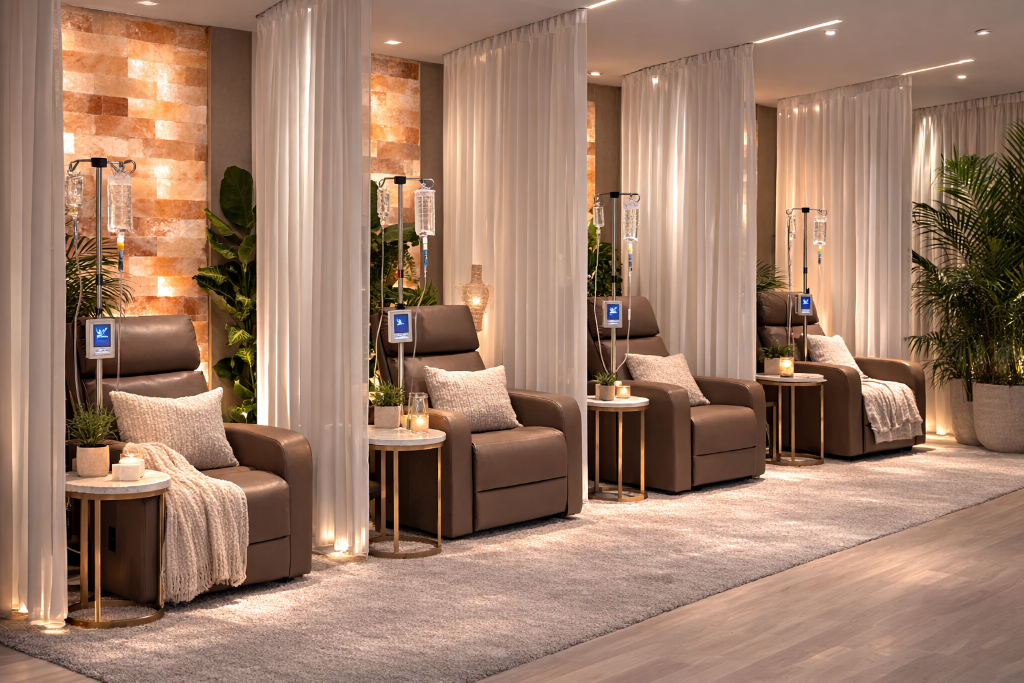 Perrenia Wellness Lounge interior