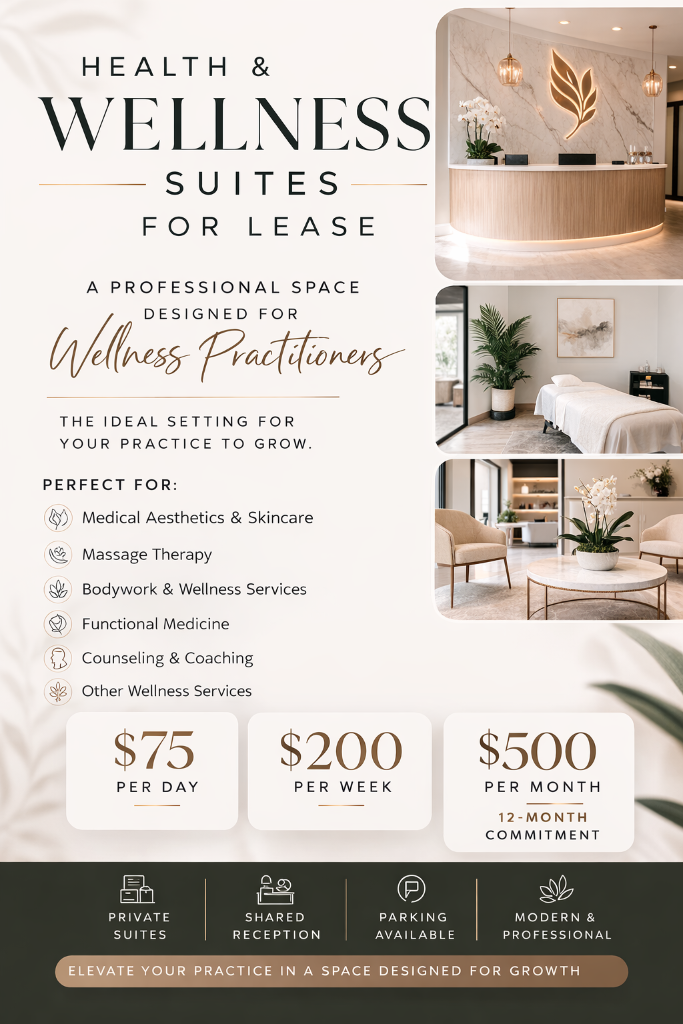 Health & Wellness Suites for Lease — pricing and details